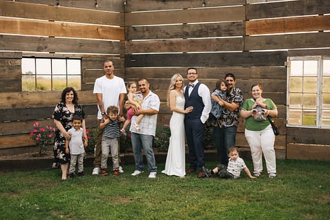 Julie n Daniel Family Photo Courtyard Backdrop by Taras Ilchuk